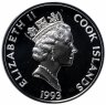 Купить Острова Кука 50 долларов 1993 "500 лет открытию Америки - Америго Веспуччи"
