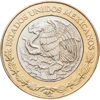 купить Мексика 10 песо (pesos) 1997