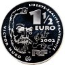 Купить Франция 1,5 евро 2002 "Гаврош. 200 лет со дня рождения Виктора Гюго"