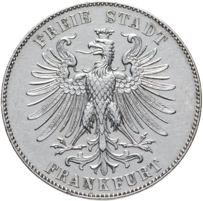 купить Франкфурт 1 талер 1859 100 лет со дня рождения Шиллера