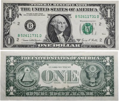 купить США 1 доллар 1969D года (Pick 349e) B-Нью Йорк