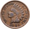 Купить США 1 цент 1901 "Indian Head Cent"