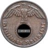 Купить Германия, Третий рейх 1 рейхспфенниг (reichspfennig) 1937 "А"