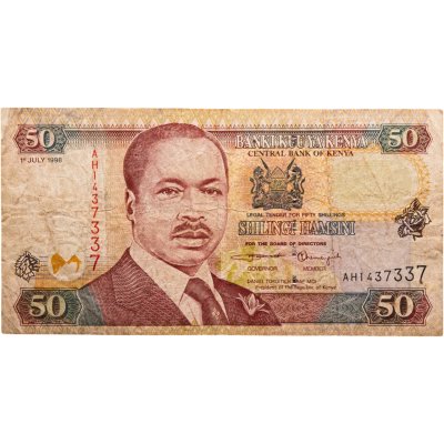 купить Кения 50 шиллингов 1998