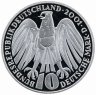 Купить Германия (ФРГ) 10 марок 2001 D  "50 лет Федеральному конституционному суду"