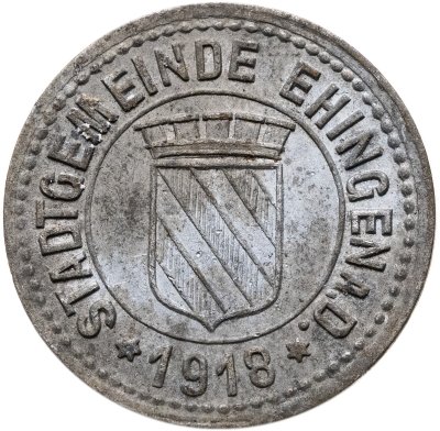 купить Германия, Эхинген 10 пфеннигов 1918
