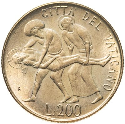 купить Ватикан 200 лир 1981