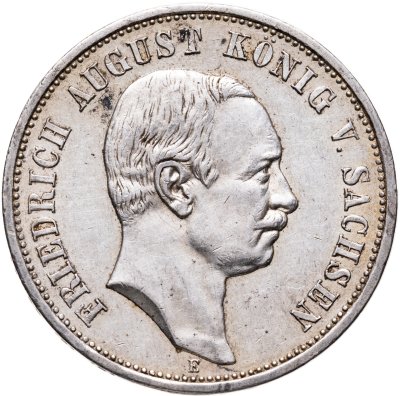 купить Германия (Саксония) 3 марки (mark) 1909 E