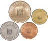 Купить Румыния полный годовой набор из 4х монет 2005 (орел без короны)