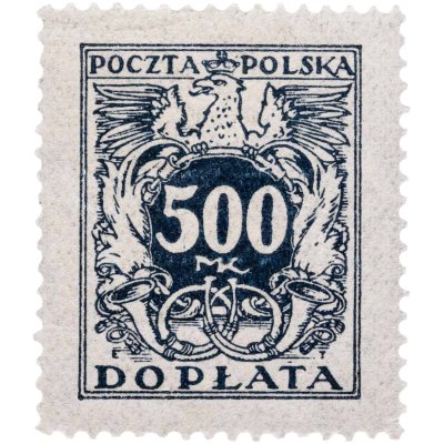 купить Польша марка 500 МК 1923