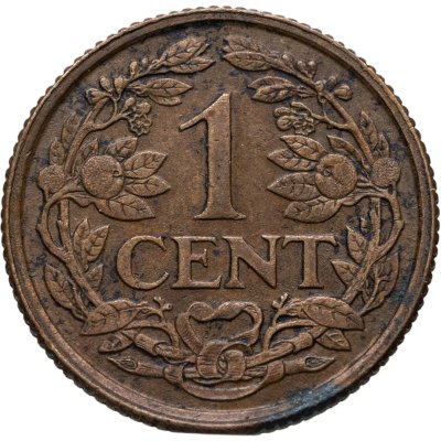 купить Нидерландские Антильские острова 1 цент (cent) 1957