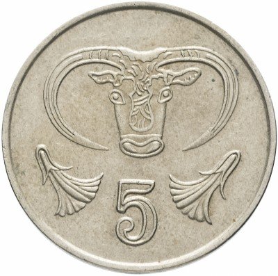 купить Кипр 5 центов 1988