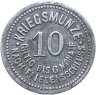 Купить Германия, Деггендорф 10 пфеннигов 1917