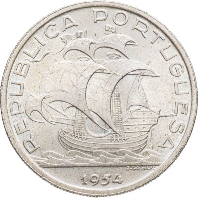 купить Португалия 10 эскудо (escudos) 1954