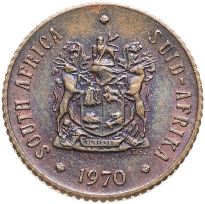купить ЮАР 1/2 цента (cent) 1970