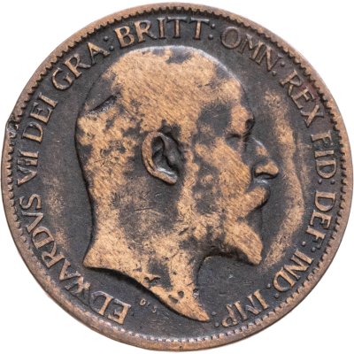 купить Великобритания 1 фартинг (farthing) 1905