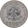 Купить Польша 100 злотых 1988 "Польские правители: Королева Ядвига"