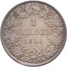 Купить Баден 1 гульден 1840