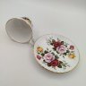 Купить Пара чайно-кофейная с изображением роз, Royal Worcester Spode Ltd, фарфор, деколь, золочение, Великобритания, 1970-1990 гг.