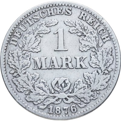 купить Германия 1 марка 1876 C знак монетного двора: "C" - Франкфурт-на-Майне