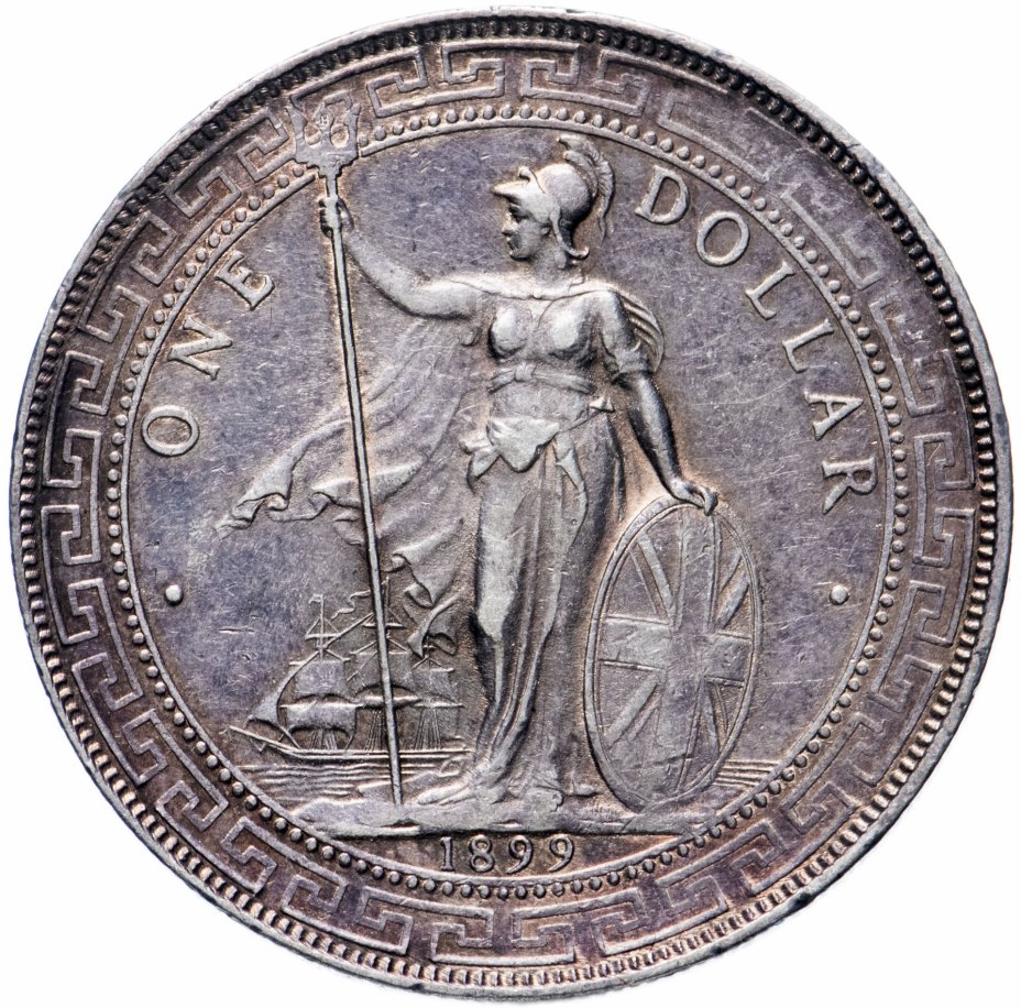 купить Великобритания (Китай) 1 торговый доллар 1899