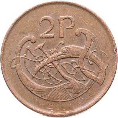 купить Ирландия 2 пенса (pence) 1992