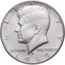 Купить США 50 центов (1/2 доллара, half dollar) 1968 D Kennedy Half Dollar (Кеннеди) знак монетного двора "D" - Денвер