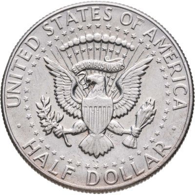 купить США 50 центов (1/2 доллара, half dollar) 1968 D Kennedy Half Dollar (Кеннеди) знак монетного двора "D" - Денвер