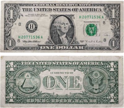 купить США 1 доллар 1995 H-Сент Луис "FW" (Fort Worth)
