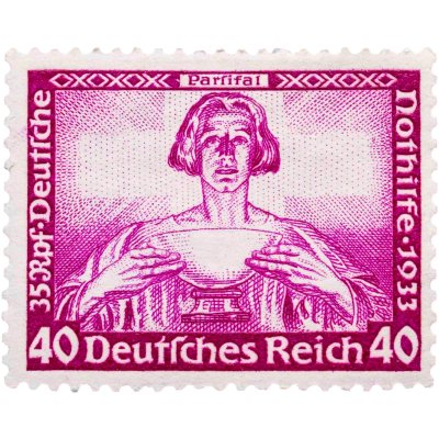 купить Германия, Третий Рейх 40+35 рейхспфеннигов 1933 Фонд "Экстренная помощь". Серия "Сцены из произведений Рихарда Вагнера"