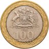 Купить Чили 100 песо (pesos) 2011