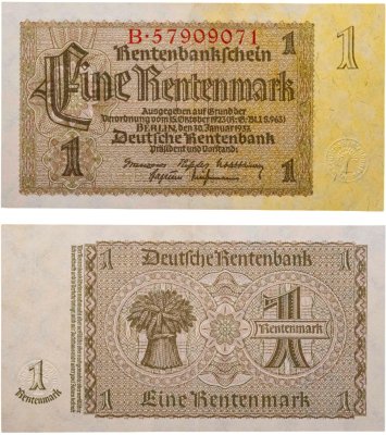 купить Германия 1 марка 1937