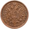 Купить Австро-Венгрия 1 крейцер (kreuzer) 1891, монета для Австрии
