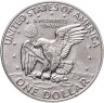 Купить США 1 доллар (dollar) 1977 S доллар Эйзенхауэра, знак монетного двора "S" - Сан-Франциско
