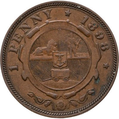 купить Южно-Африканская Республика (Трансвааль) 1 пенни 1898