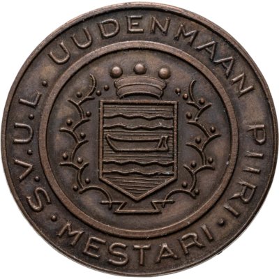 купить Финляндия медаль "Финский спортивный союз. Чемпион Уусимы" 1957