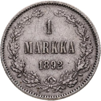 купить 1 марка 1892 L Российская Финляндия