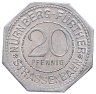 Купить Германия "Нюрнберг" 20 пфеннигов 1921 "Ганс Сакс" (трамвайный жетон)
