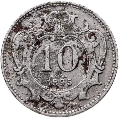 купить Австрия 10 геллеров (heller) 1895