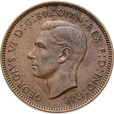 купить Великобритания 1 фартинг (farthing) 1944