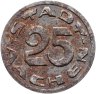 Купить Германия (Аахен) нотгельд  25 пфеннигов 1920