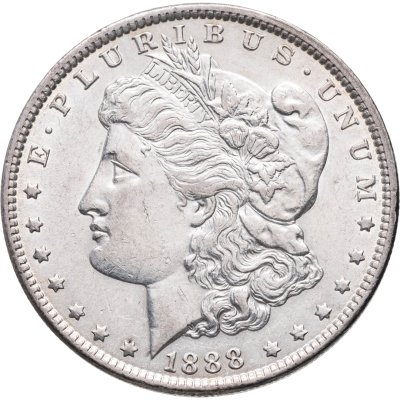 купить США 1 доллар (dollar) 1888 Доллар Моргана без знака монетного двора