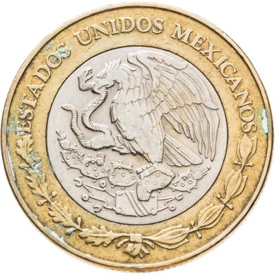 купить Мексика 10 песо (pesos) 2004