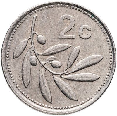 купить Мальта 2 цента (cents) 1995