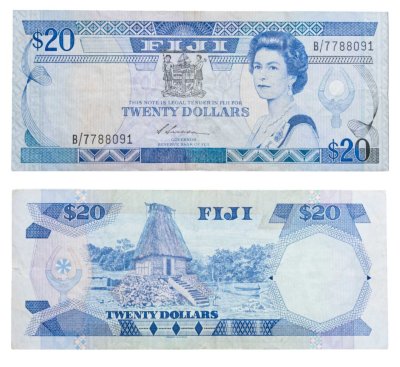 купить Фиджи 20 доллара 1988 года P-88a