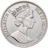 Купить Остров Мэн 1 крона (crown) 1995 "Воздушный шар братьев Монгольфье"