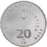 Купить Швейцария 20 франков 2006 "100 лет почтовому автобусу" в капсуле