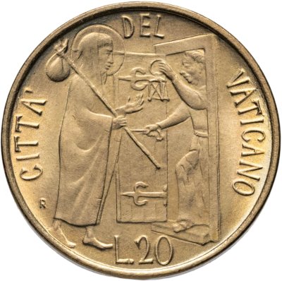 купить Ватикан 20 лир (lire) 1981