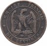 Купить Франция 10 сантимов 1856 W
