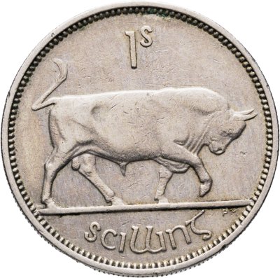 купить Ирландия 1 шиллинг (shilling) 1954
